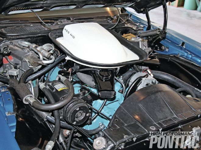 1972 Pontiac Trans Am 455 Fix Up Engine Bay View