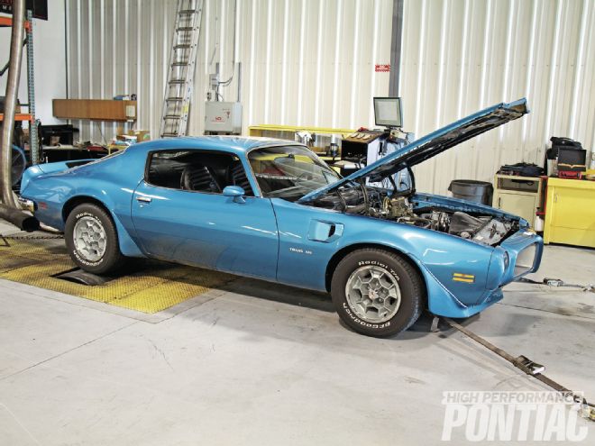 1972 Pontiac Trans Am 455 Fix Up Passengers Side View