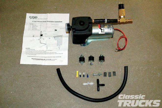 Classic Performance Products Auxiliary Vacuum Pump Kit