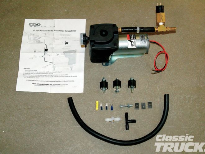 Installing a CPP Auxiliary Vacuum Pump