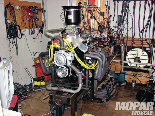 Mopar 470 Truck Pulling Engine Dyno