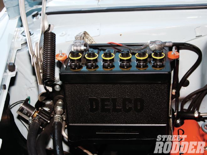 1955 Chevy Delco Ar Top Battery Replica