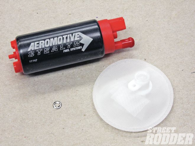 Aeromotive Phantom Fuel Pump And Baffle System Aeromotive 340 Stealth In Tank Fuel Pump