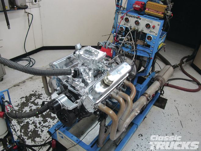 Chevy 350 Zz4 Dyno Warmup