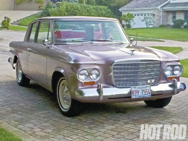 Eric DeRosa’s Resto Blown Studebaker Lark Runs Rich.