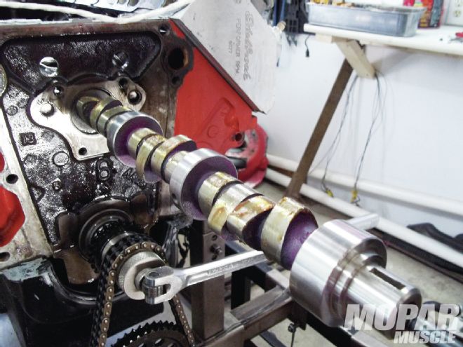 Mopar Small Purple Camshaft