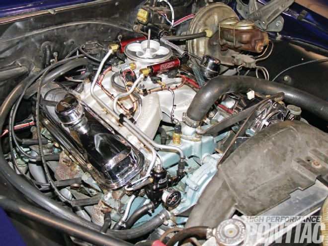 1305 Ez Efi Fuel Injection System Vintage Pontiac Engine View