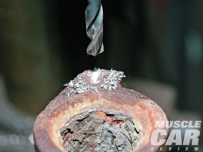 Exhaust Manifolds Drilling Broken Studs