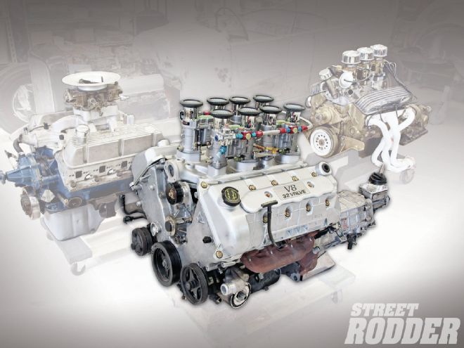 1302sr 01+how To Run Downdraft Carburetors On A 4 6 Engine+4 6 L 32 Valve V 8 Engine