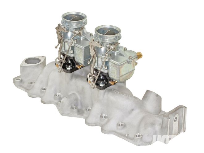 Hrdp 1301 09 Flathead Ford Intake Manifold Smackdown 2x2 Offenhauser Regular Dual