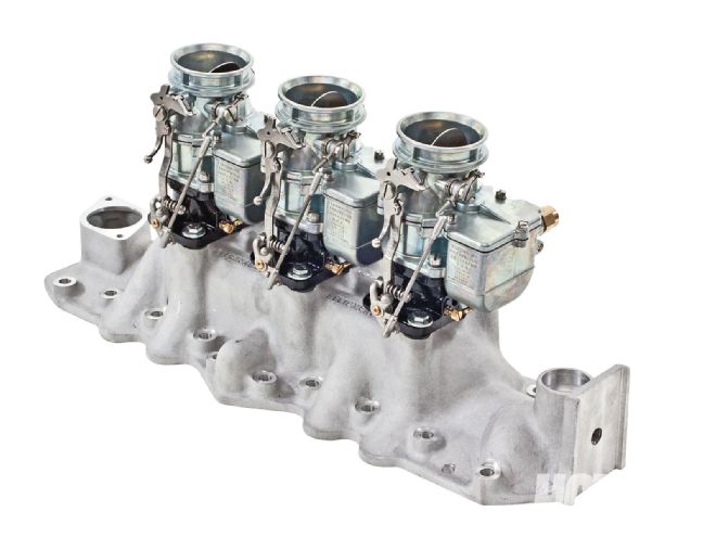 Hrdp 1301 16 Flathead Ford Intake Manifold Smackdown 3x2 Offenhauser