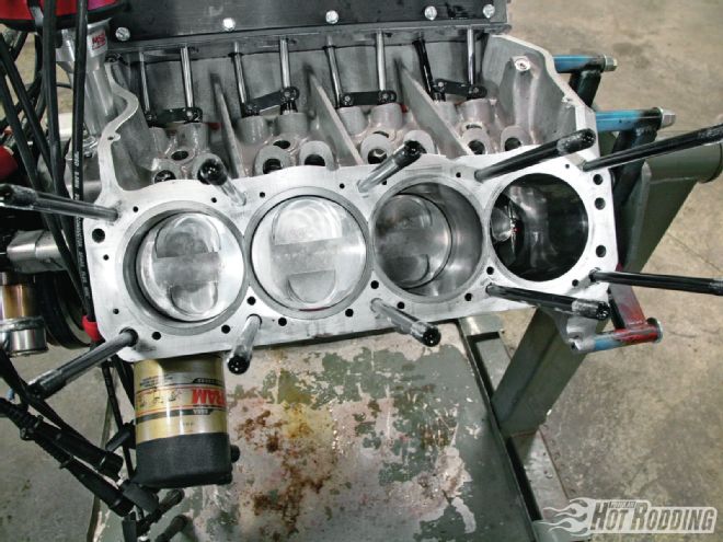 1210phr 03+arias Hemi Conversions For The Chevy Big Block+shelby Clevor Aluminum Block