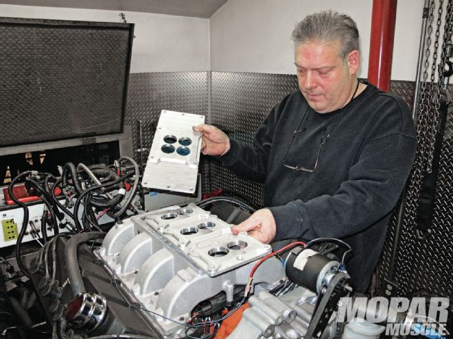 Late Model Hemi Intake - Mod Man Mania