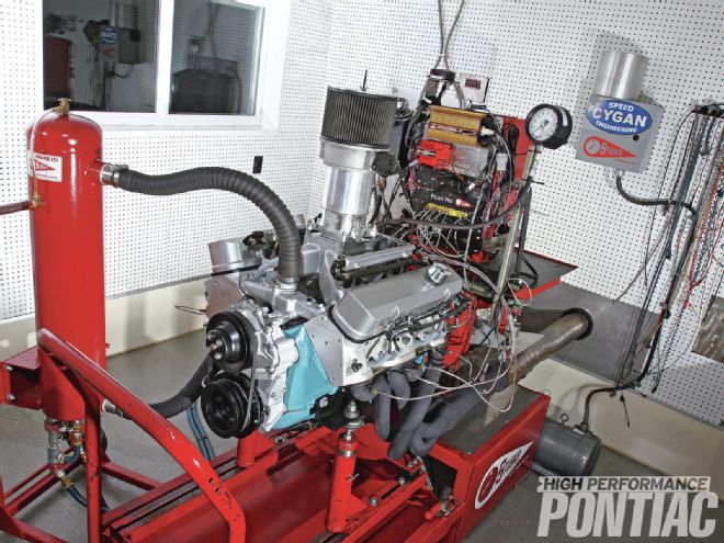 625hp SEFI 468ci Dyno - Injection Connection