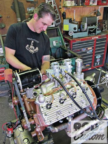1111rc 01+h And H Builds A Flathead For A Knucklehead+engine