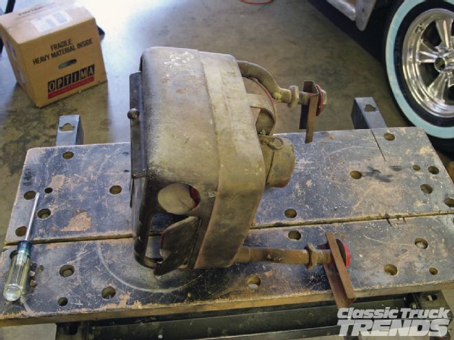 1952 Fordf 1 Heater Core Remove
