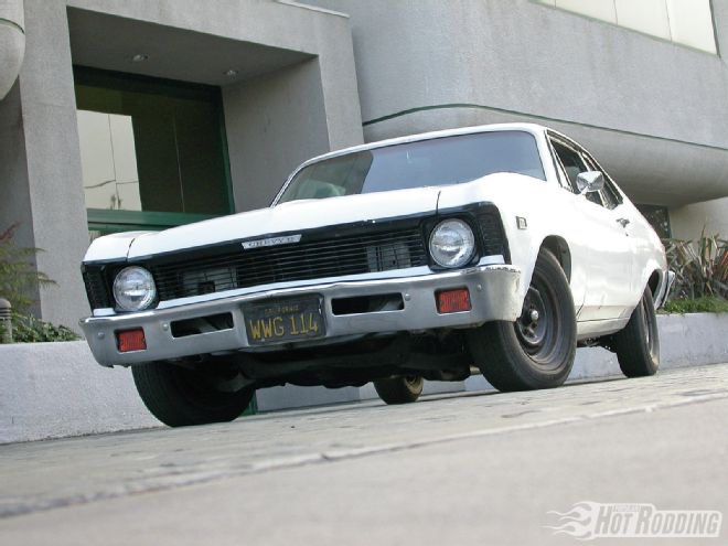 1110phr 02+1968 Chevy Nova Project Nova Piping Up+front View
