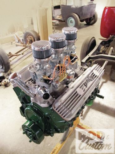 1108rc 01 True Vintage Tri Power+350 Engine