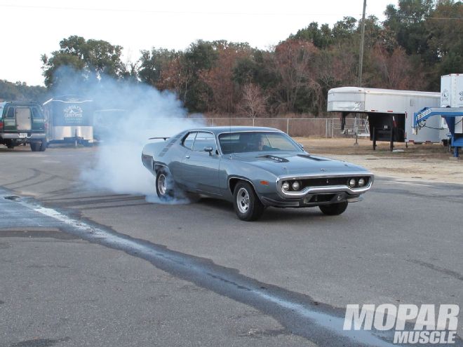 Mopp 1105 01 O+1971 Plymouth Road Runner+passenger Side Front