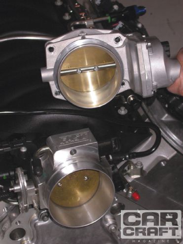 Ccrp 1010 03 O+ccrp 1010 LS3 Cam And Cylinder Head Swap+FAST 120MM Big Mouth Throttle Body