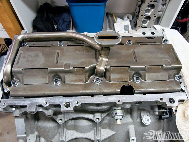 1008phr 07 O+407ci Ls Chevy Engine+corvette Oil Pan