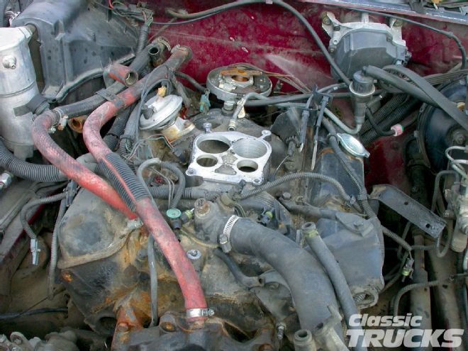 1004clt 03 O+low Budget Chevy 350 Small Block Engine Build+wrecking Yard
