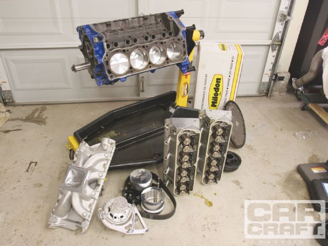 Ccrp 1003 30+ford 347 Engine Build+