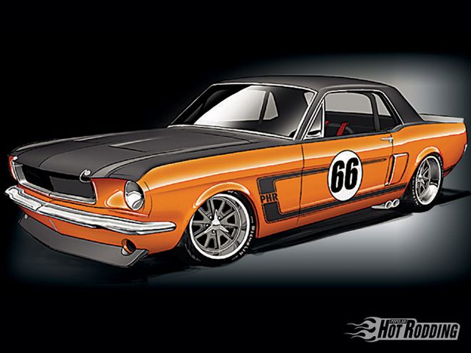 0908phr 02 Z+1966 Ford Mustang+rendering