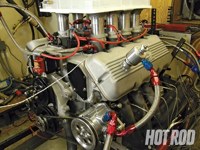 Hrdp 0908 27 Z+ford 427 Cammer Engine Build+