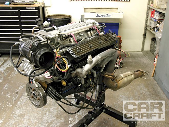 Ccrp 0909 07 Z+LT1 Engine Build+