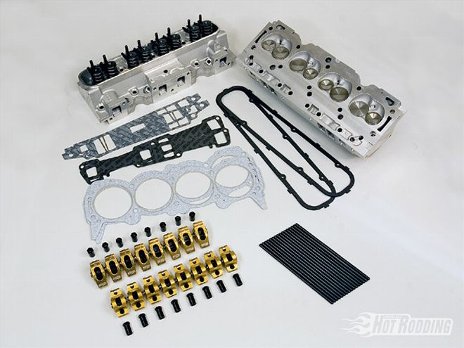 0906phr 01 Z+edelbrock Performer Rpm Cylinder Heads+kit