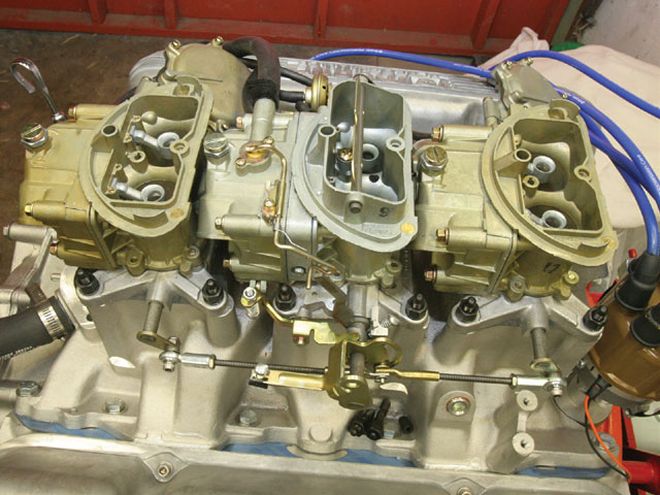 Ccrp 0810 02 Z+1971 Plymouth Duster Crate Engine+6 Pack Carbs