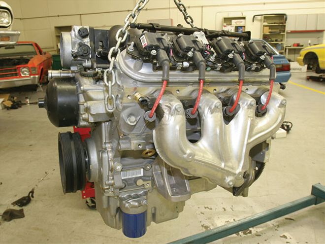 Ccrp 0805 02 Z+1964 Chevy El Camino Engine Swap+2004 Pontiac Gto Engine