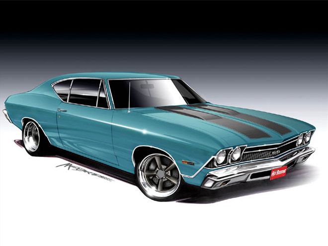 0711phr 02 Z+1968 Chevelle Malibu Big Block Swap+