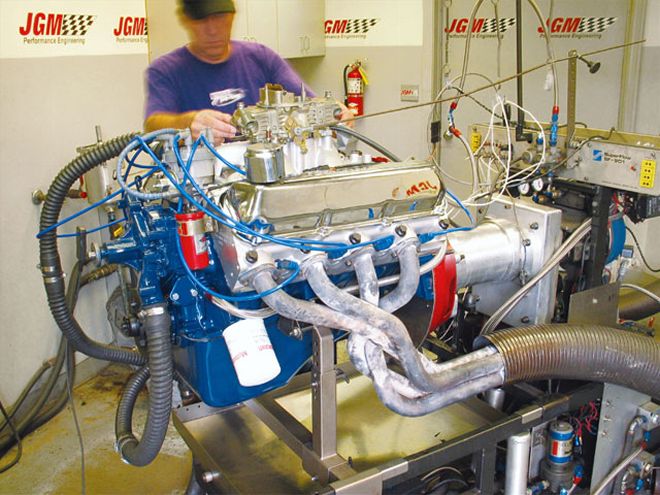 Ccrp 0602 12 Z+big Block Ford Engine Build+engine Dyno