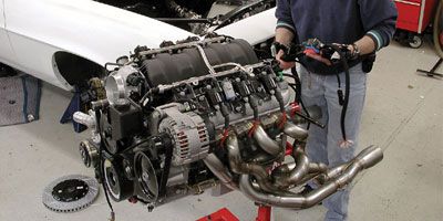 Engine Swap - LS7 in a 1969
