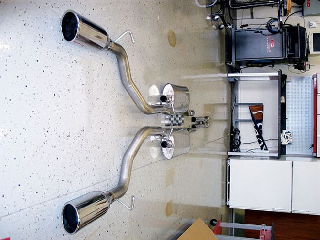 Mopp 0609 02z+2005 Dodge Magnum+borla Cat Back Exhaust