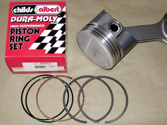 Mopp 0503 11 Z+sealing Piston Rings+peedpro Domed Pistons