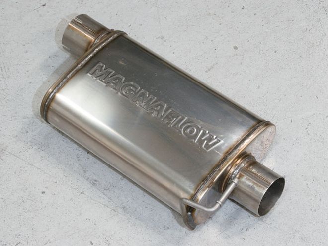 0803phr 04 Z+1970 Ford Fairlane 500 Magnaflow Performance Exhaust Installation+