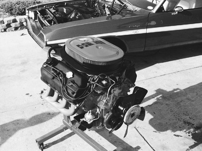 Mopp 0309 01 Z+1968 Challenger Hemi Engine+finished