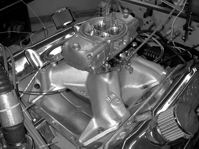 Mopp 0207 17 Z+intake Manifold Engine Test+weiand Team G Track Ram