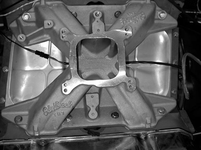 Mopp 0207 14 Z+intake Manifold Engine Test+edelbrock Tm 7