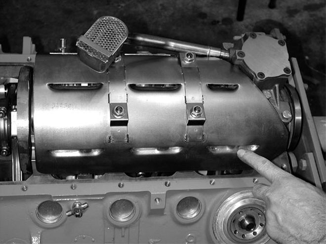Mopp 0203 03 Z+360 Engine Buildup+bolt Tray