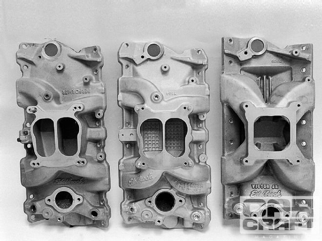 Ccrp 9903 03 O+305 Chevy Small Block Engine Build+intake Performance Comparison