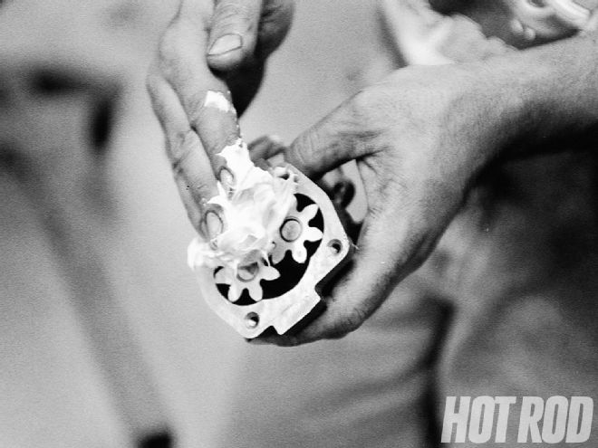 Hrdp 9901 20 +small Block Buildup+oil Pump