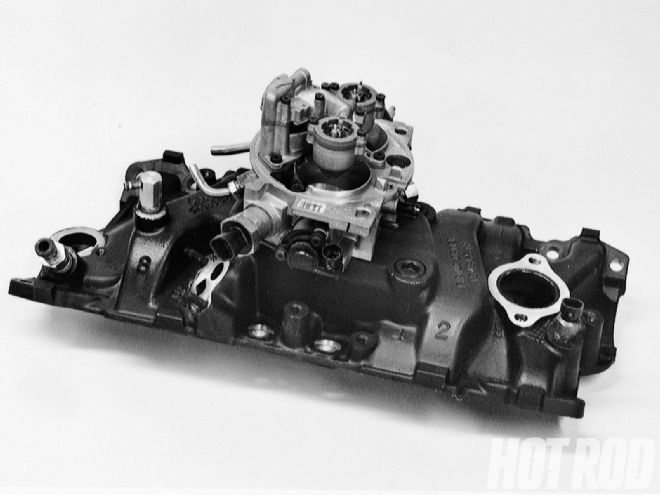 Hrdp 9812 05 O+carburetor To TBI Conversion+GM Throttle Body And Manifold Setup