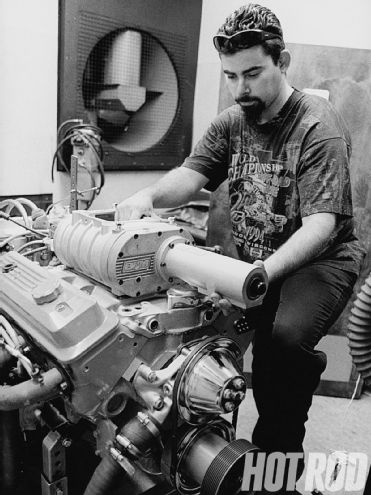Chevy L98 B&M Powercharger Installation - 350 Chevrolet Corvette Engine - Hot Rod Magazine