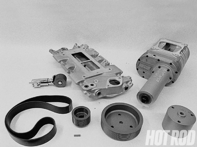 Chevy L98 B&M Powercharger Installation - 350 Chevrolet Corvette Engine - Hot Rod Magazine