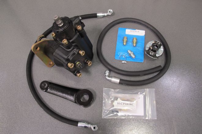 Classic Performance Products Complete Power Steering Conversion Kit For 55 59 Chevrrolet Trucks