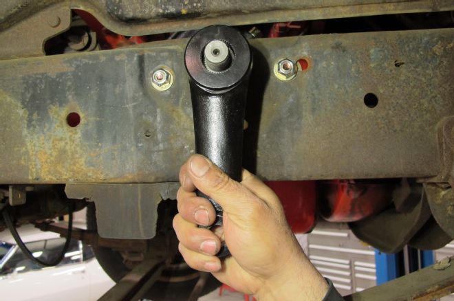 1955 Chevrolet 3100 Using Cpp Pitman Arm To Center Output Shaft